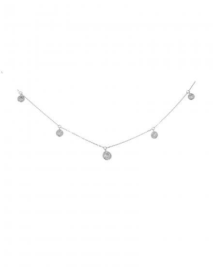 DIAMOND BY THE YARD DANGLE NECKLACE (TN322)